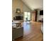 Spacious living room with cozy fireplace and ample natural light at , Shelbyville, IN 46176