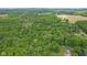 Aerial view of expansive wooded property with rolling hills, offering privacy and tranquility at 2548 N Letterman Rd, Paragon, IN 46166
