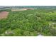 Panoramic view of the property enveloped by dense greenery, providing a tranquil and secluded setting at 2548 N Letterman Rd, Paragon, IN 46166