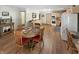 Bright kitchen with a wooden table, chairs, and countertops offering an inviting space at 2548 N Letterman Rd, Paragon, IN 46166