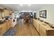 The kitchen blends seamlessly with the dining and living areas, ideal for entertaining and Gathering gatherings at 2548 N Letterman Rd, Paragon, IN 46166