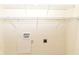 Utility room with white wire shelving at 3126 Oakmont Dr, Lapel, IN 46051
