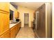 Modern kitchen with stainless steel appliances, ample cabinet space, and convenient layout at 320 Red Tail Ln, Indianapolis, IN 46241