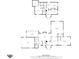 Detailed floor plan showcasing layout of bedrooms, bathrooms, kitchen, and living areas at 3868 E Worthsville Rd, Whiteland, IN 46184
