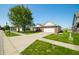 Attractive single-Gathering home with a well-kept lawn and a view of the surrounding neighborhood at 40 Clear Spring Ln, Trafalgar, IN 46181