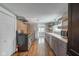 Well-equipped kitchen featuring stainless steel appliances and updated cabinets at 42 E Brookville Rd, Fountaintown, IN 46130