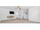 Open bedroom featuring an entertainment center and a butterfly wall art at 5256 Bramwell Ln, Whitestown, IN 46075
