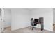Bedroom featuring neutral decor, a desk, computer, and rolling chair for use as a work area at 5256 Bramwell Ln, Whitestown, IN 46075