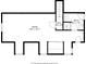 Floor plan showcasing the layout of the lower level rooms with dimensions and locations of doors and windows at 5356 S U.S. Highway 421, Zionsville, IN 46077