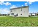 A spacious backyard featuring a well-maintained lawn, perfect for outdoor gatherings at 5366 Laurel Crest Run, Noblesville, IN 46062