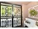 Entrance featuring a security door and decorated for a warm welcome at 5979 E Oak Hl Dr, Plainfield, IN 46168