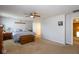 Spacious bedroom featuring bright light and carpet flooring at 6683 School Branch Dr, Brownsburg, IN 46112
