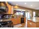 Well-equipped kitchen with granite countertops, stainless steel appliances, and ample cabinet space at 6683 School Branch Dr, Brownsburg, IN 46112