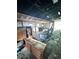 Unfinished basement with bare flooring, exposed beams and open space at 866 Fletcher Ave, Indianapolis, IN 46203