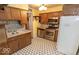 Traditional kitchen features stainless steel appliances, tile backsplash, and abundant cabinet storage at 866 Fletcher Ave, Indianapolis, IN 46203