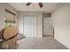 Cozy bedroom features neutral decor, and a large window offering natural light at 920 Alba Dr, Lebanon, IN 46052