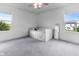 Bright bedroom with natural light, a twin bed with storage drawers, and neutral decor at 952 Workington Cir, Westfield, IN 46074