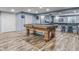 Finished basement game room features a pool table and bar at 952 Workington Cir, Westfield, IN 46074