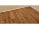 Close-up of the new light brown wood floors in the home at 9613 W Stargazer Dr, Pendleton, IN 46064