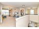 Spacious bonus room with lots of natural light and neutral decor at 9860 Gallop Ln, Fishers, IN 46040