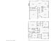 Two story floor plans shows both floors in one view at 9860 Gallop Ln, Fishers, IN 46040