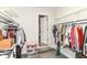 Spacious closet with lots of hanging storage, perfect for keeping the home organized at 1043 N Beville Ave, Indianapolis, IN 46201