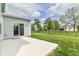 Expansive backyard with a large patio, ideal for outdoor entertaining and creating lasting memories at 19442 Honeylocust Glen, Noblesville, IN 46062