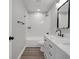 Bathroom with a vanity and a shower at 19570 Forsythe Dr, Noblesville, IN 46060