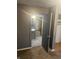Hallway showing a bathroom and closet at 2146 Gent Ave, Indianapolis, IN 46202