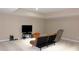 Finished basement area with plush carpet, television, and furniture at 2219 Stone Manor Ct, Avon, IN 46123
