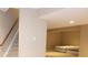 View of the basement stairway and a bedroom area with a bed at 2219 Stone Manor Ct, Avon, IN 46123
