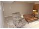 Finished basement with plush carpeting, neutral paint, and a comfortable seating area at 2219 Stone Manor Ct, Avon, IN 46123