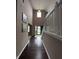 Bright foyer featuring hardwood floors, high ceilings, and natural light at 2680 Newington Ln, Carmel, IN 46074
