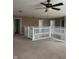 Second floor loft space features white railings and multiple entryways at 2680 Newington Ln, Carmel, IN 46074