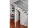Cozy living room nook and staircase featuring an under-stair pantry and workspace at 2919 Macpherson Ave, Indianapolis, IN 46205