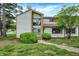 Charming two-story home with unique architectural detail and an inviting front entrance at 3002 Horse Hill W Dr, Indianapolis, IN 46214