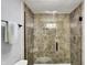 Contemporary bathroom featuring an enclosed shower with stylish tile work and modern fixtures at 3002 Horse Hill W Dr, Indianapolis, IN 46214
