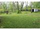 Spacious backyard offering ample space for outdoor activities and relaxation at 338 E Park St, Westfield, IN 46074
