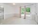 Bright dining area with sliding glass doors that lead to the deck at 3698 E 106Th St, Carmel, IN 46033