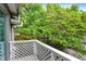 Balcony with green trees in the background at 4527 Central Ave, Indianapolis, IN 46205