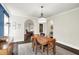Comfortable dining room area with view of living spaces and decor at 4527 Central Ave, Indianapolis, IN 46205