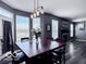 Cozy eat-in kitchen offers natural light and comfortable dining space with stylish decor at 6155 W Bayfront, McCordsville, IN 46055