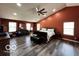 Expansive main bedroom suite with large windows and plenty of natural light at 6155 W Bayfront, McCordsville, IN 46055