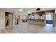Finished basement with a bar, pool table, and stair access at 6648 Westminster Dr, Zionsville, IN 46077