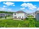 A spacious, green backyard with manicured lawn perfect for outdoor entertaining and relaxation at 6843 Black Cherry Ter, Brownsburg, IN 46112