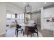 Inviting breakfast nook featuring ample natural light, a cozy seating area, and access to the kitchen at 7239 Barrett Dr, Brownsburg, IN 46112