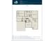 Detailed second-floor plan showcasing the layout of bedrooms, baths and loft at 7239 Barrett Dr, Brownsburg, IN 46112