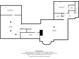 Basement floor plan showcasing layout of basement, electrical room, storage, and stairs at 7406 N Washington Blvd, Indianapolis, IN 46240