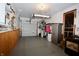 Spacious garage featuring ample storage, organized shelving, and a clean, functional layout at 76 Manhattan Ave, Indianapolis, IN 46241