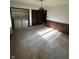 Bright laundry area features in-unit washer/dryer, built-in shelving and convenient access to the rest of the home at 830 Millerwood Dr, Lebanon, IN 46052